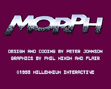 Morph (AGA)_Disk1 screen shot title